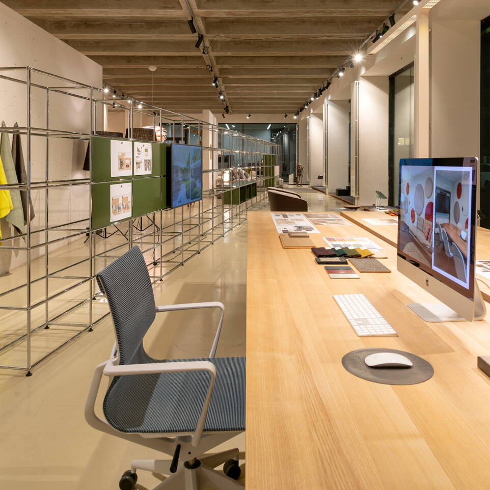 Showroom WOHNEN © ALINEA Interne Seite: Aktuelle Ausstellung
Showroom Kirschgartenstrasse
feb 2026