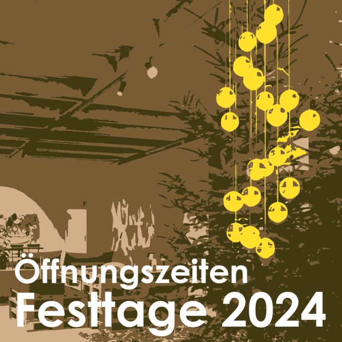 Interne Seite: Öffnungszeiten Festtage 2024